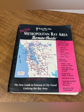The Thomas Guide 1996 The First Metropolitan Bay Area